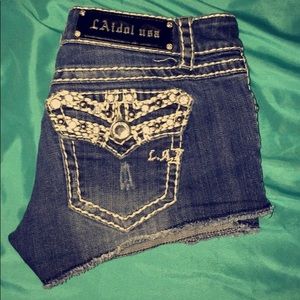 LA IDOL shorts